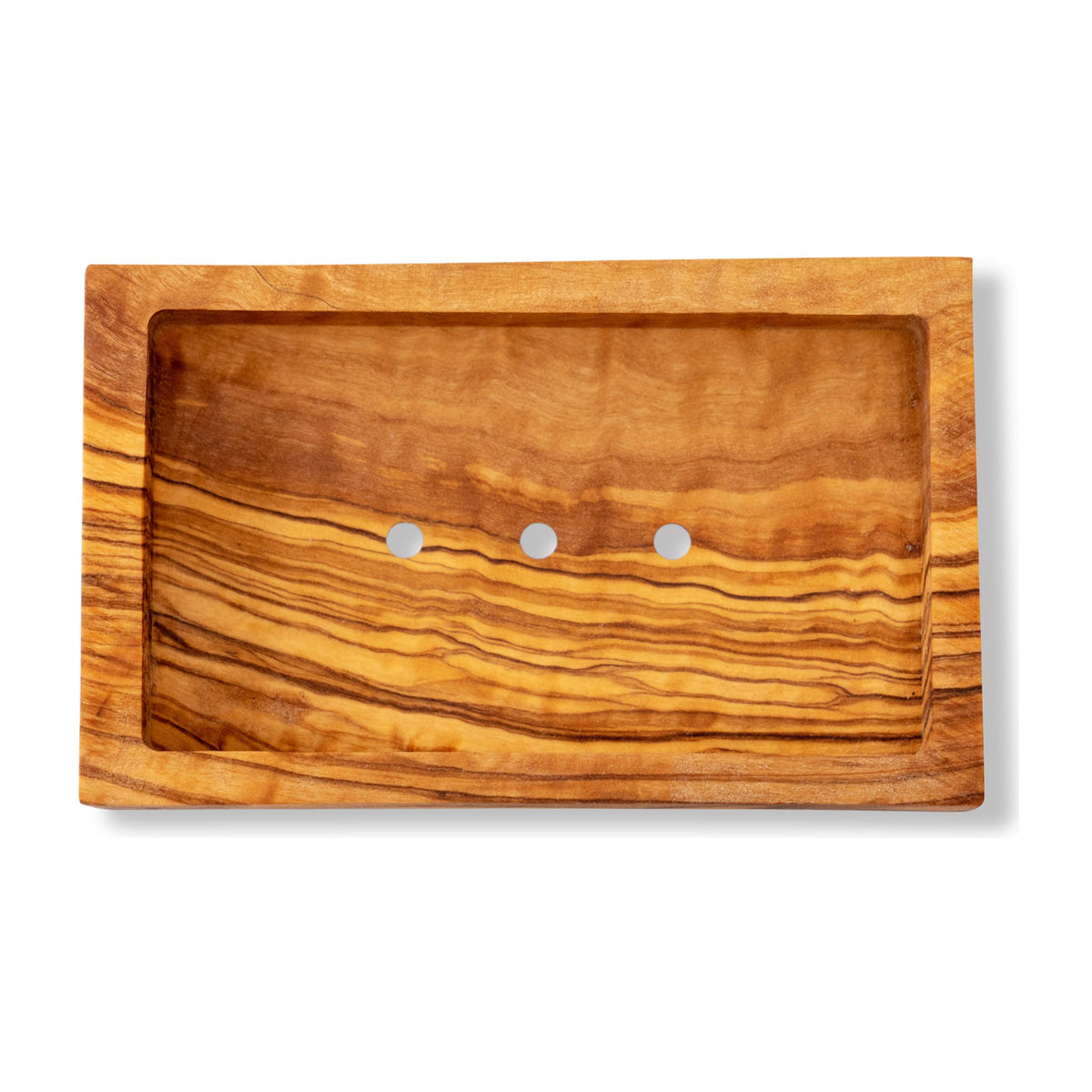 Natural Wood Soap Dish - Handcrafted Bathroom Accessory