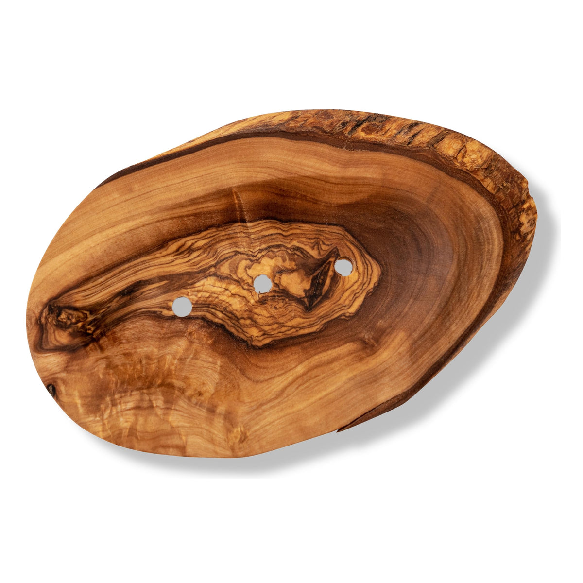 Natural Wood Soap Dish - Handcrafted Bathroom Accessory