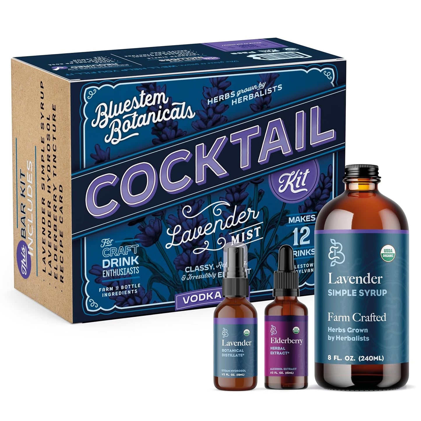 Lavender Mist Vodka Cocktail Kit