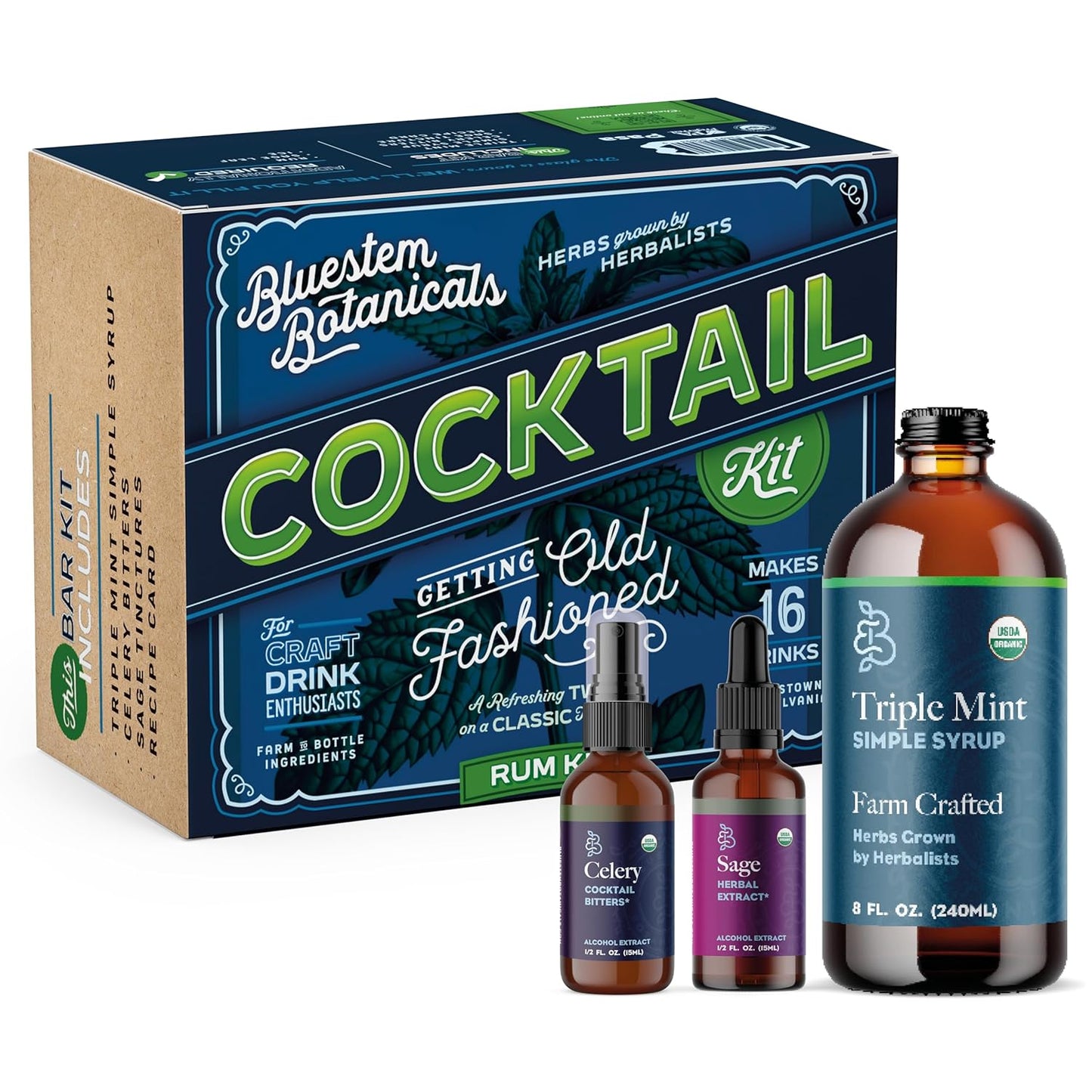 Getting Old Fashioned Rum Cocktail Kit – Botanical Old Fashioned