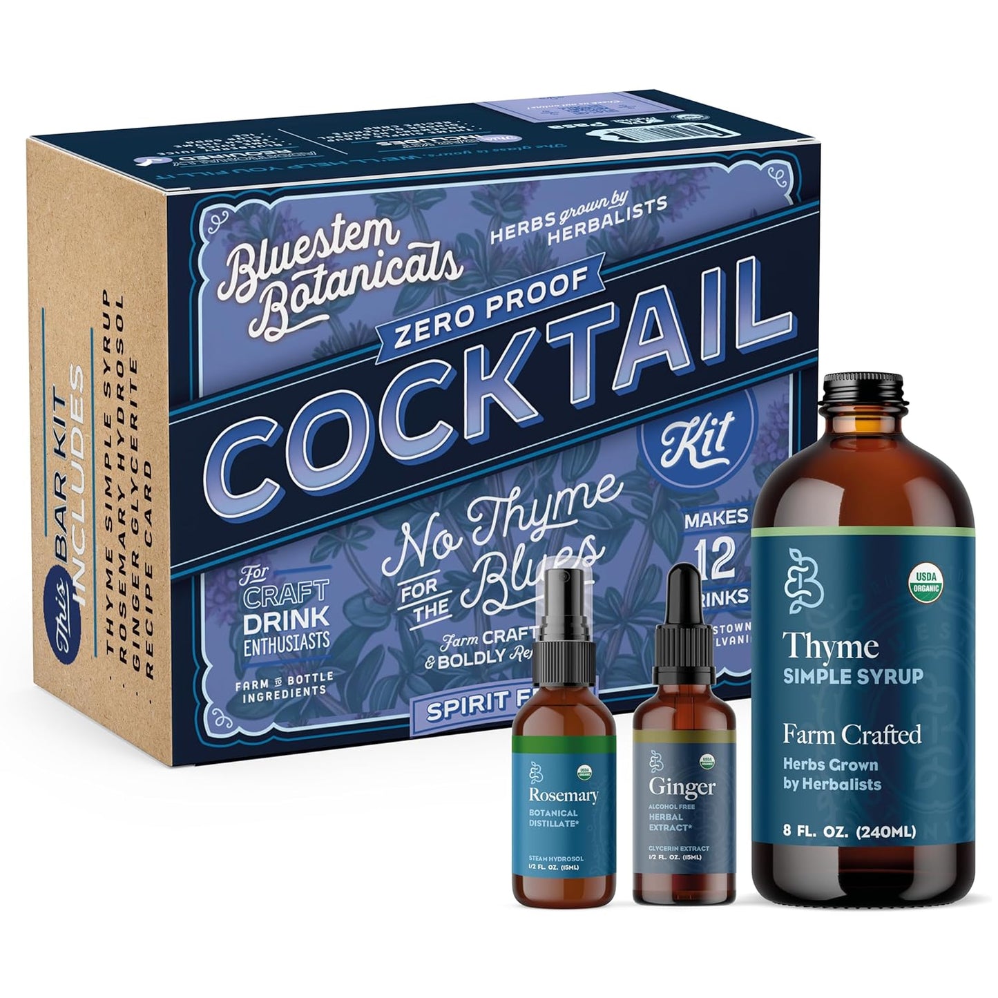 No Thyme for the Blues – 0 ABV Mocktail Kit