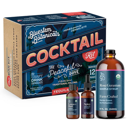 Peaceful Dove Tequila Cocktail Kit – Botanical Paloma Set