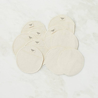 Reusable Organic Cotton Rounds (Set with Finger Pocket)