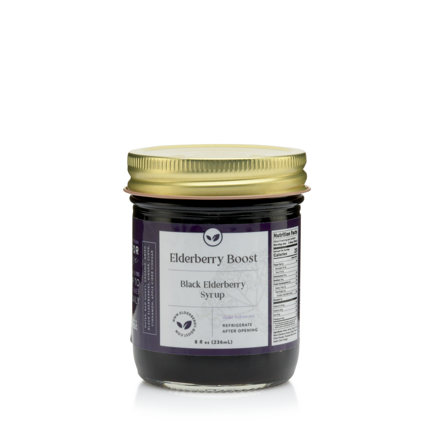 All Natural Elderberry Boost (8 oz)