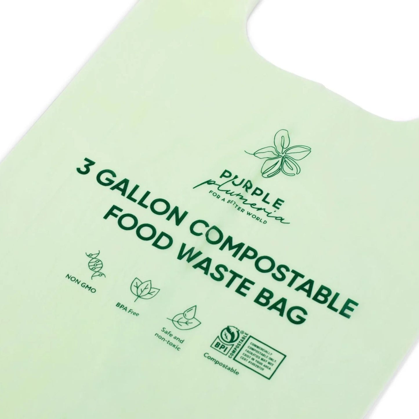 Compostable Kitchen Garbage Bags – 13 Gallon & 3 Gallon