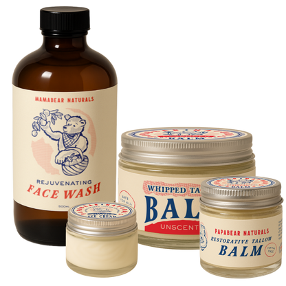 AM/PM Tallow Facial Care Bundle