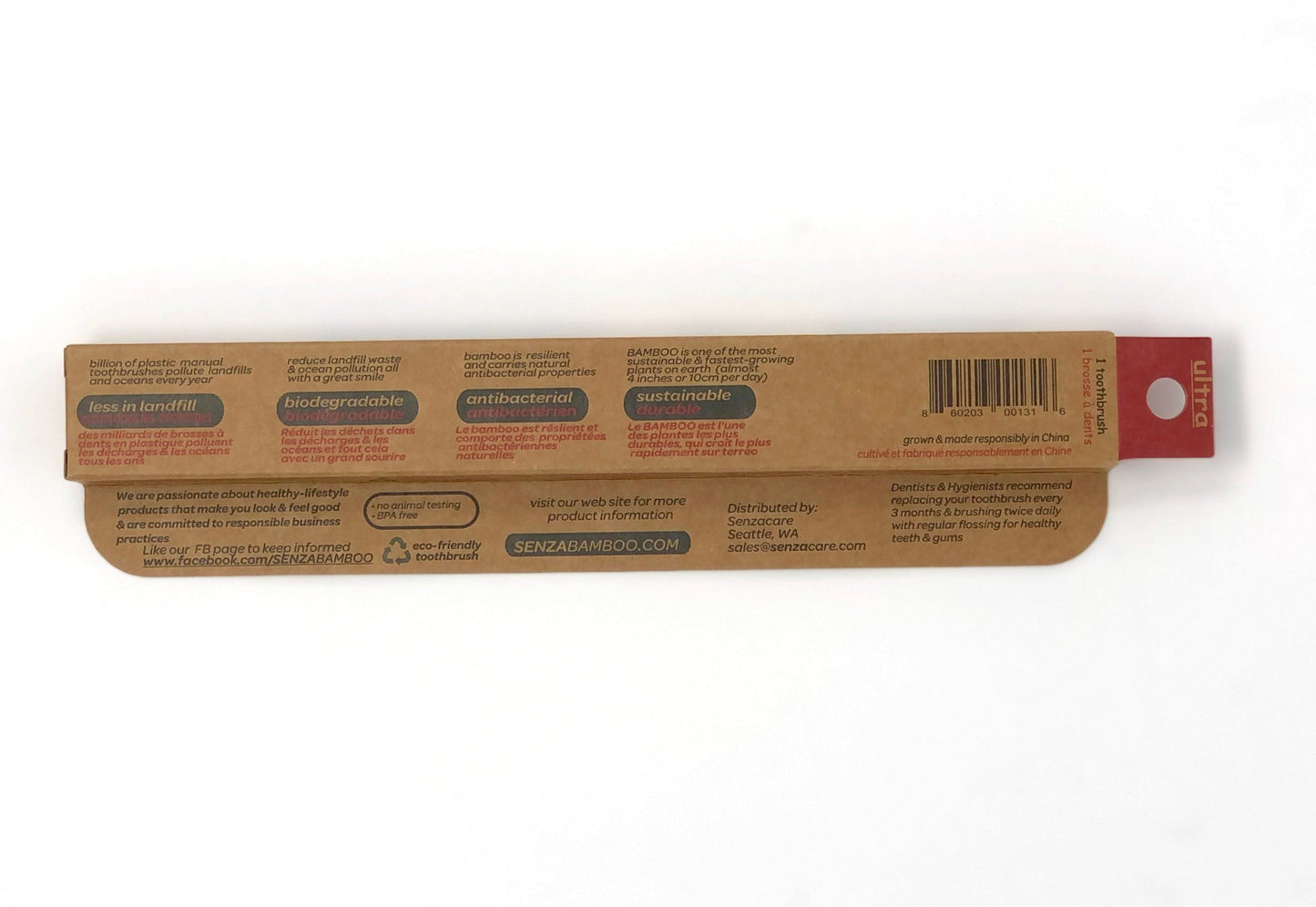 Ultra Soft Bamboo Toothbrush