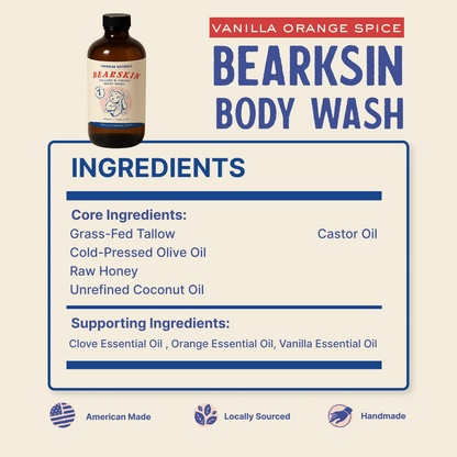 Bearskin Body Wash - 16 oz