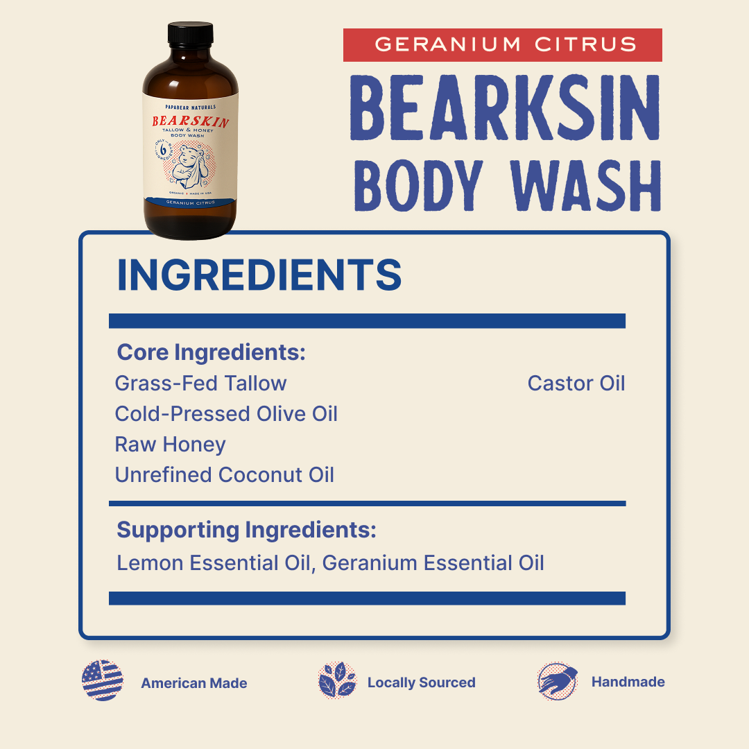 Bearskin Body Wash - 16 oz