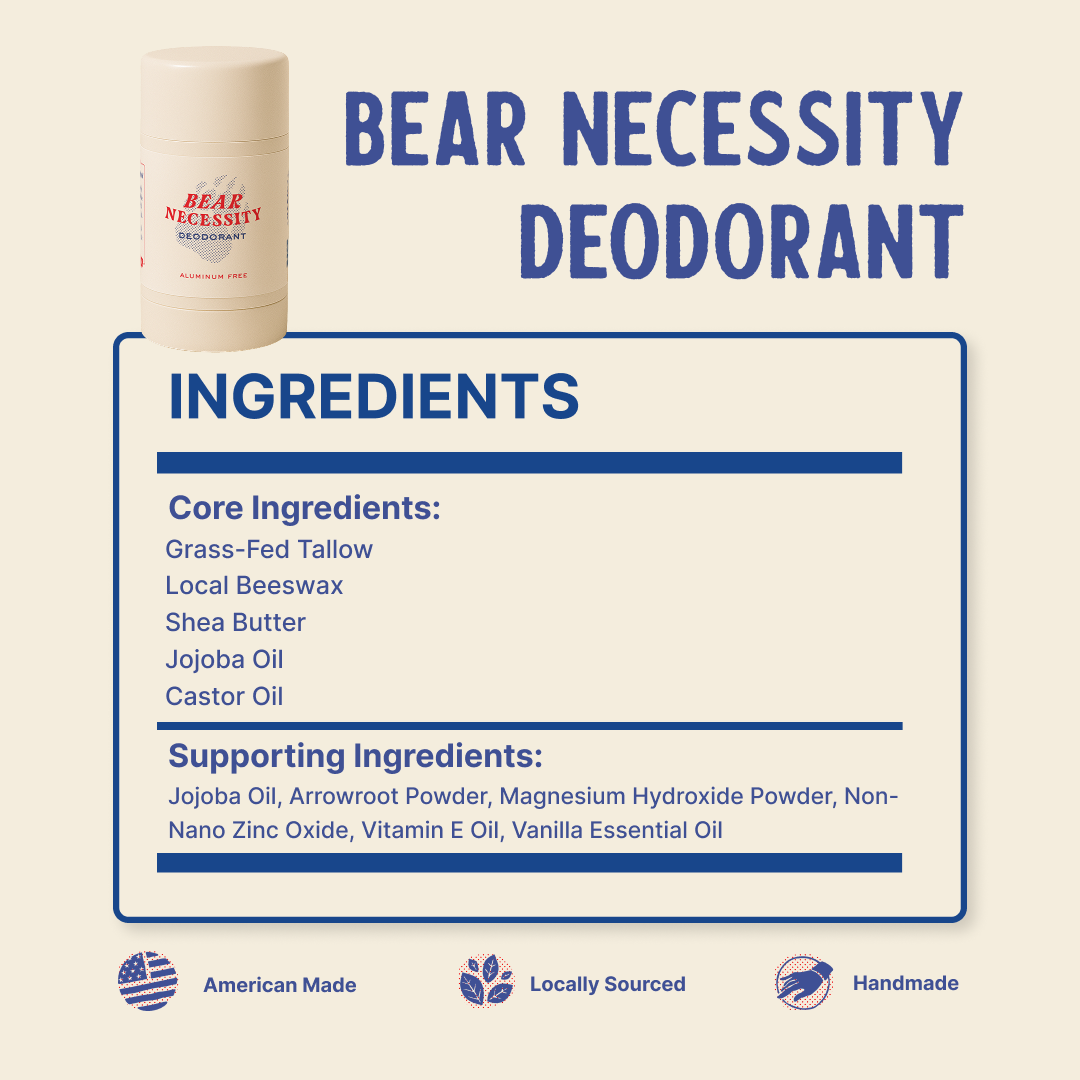 Bear Necessity Deodorant - 2.6 oz