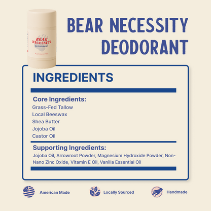 Bear Necessity Deodorant - 2.6 oz