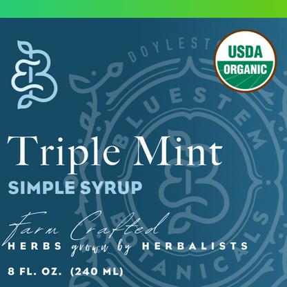 Triple Mint Simple Syrup