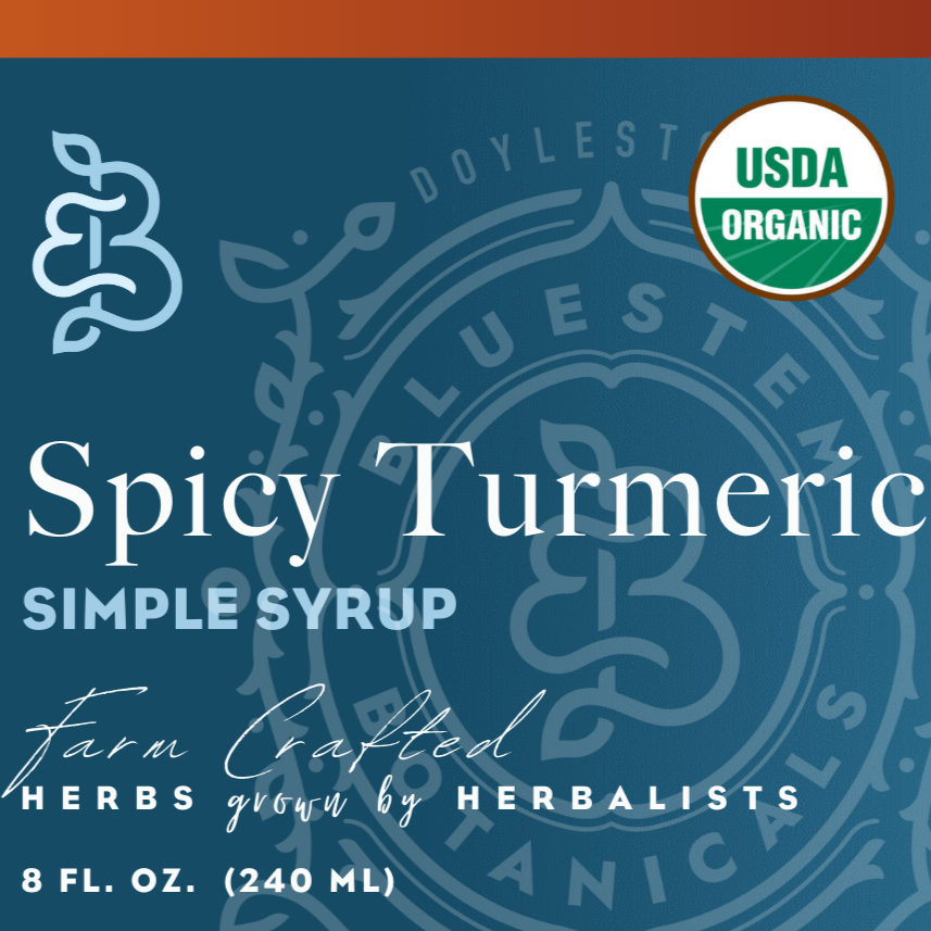 Spicy Turmeric Simple Syrup