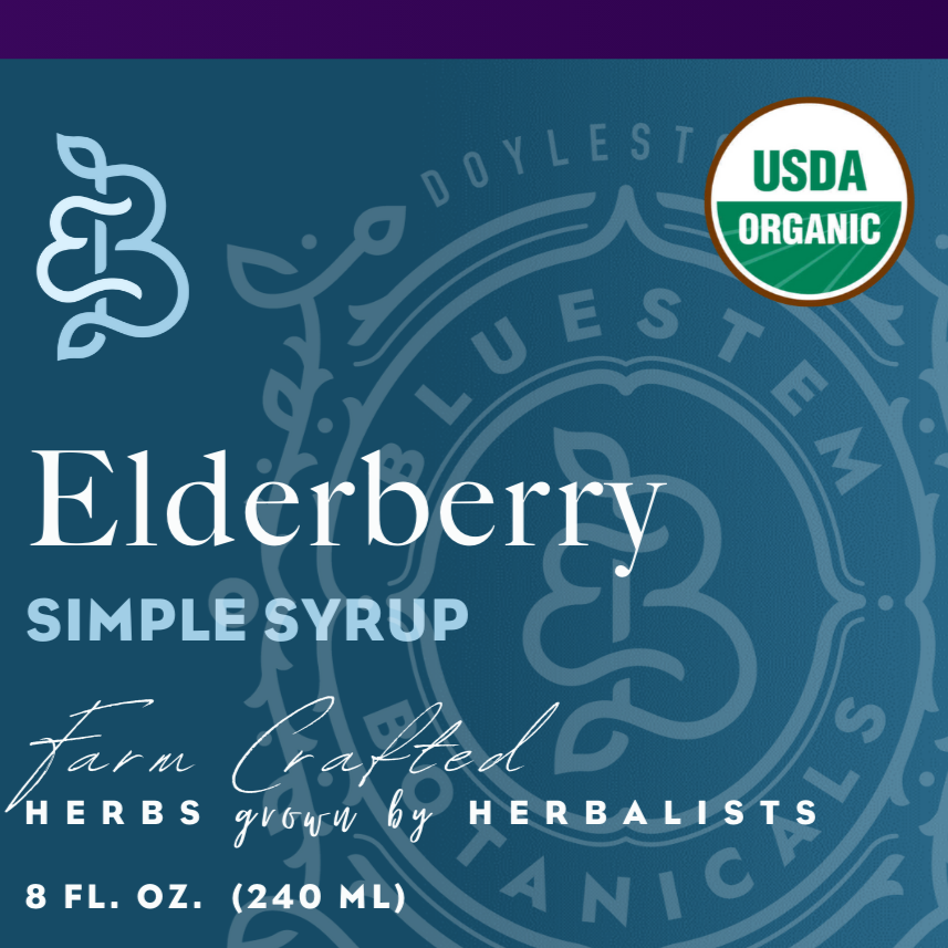 Elderberry Simple Syrup