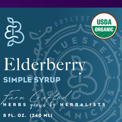 Elderberry Simple Syrup