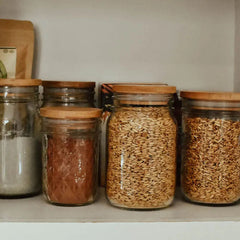 Bamboo Jar Lids - Jars not included