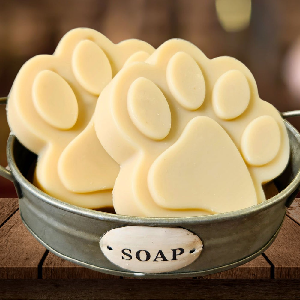 Goat Milk Soap | Dog Shampoo Bar | Big Paw