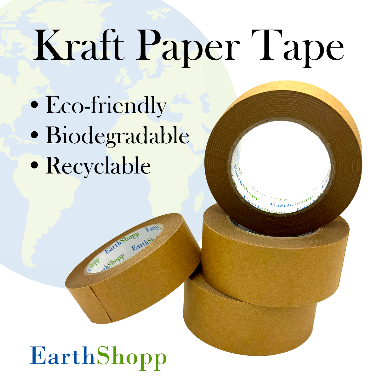 Kraft Paper Tape - Biodegradable & Recyclable