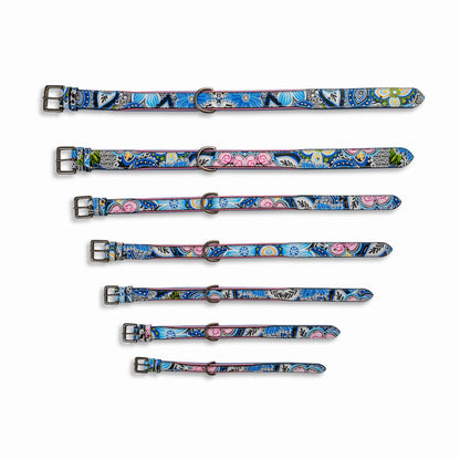 The Blossom Leather Dog Collar