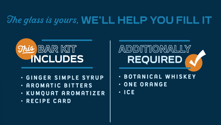 Old Root Whiskey Cocktail Kit – Botanical Old Fashioned Set