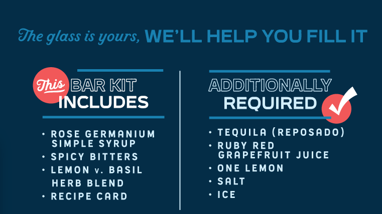 Peaceful Dove Tequila Cocktail Kit – Botanical Paloma Set