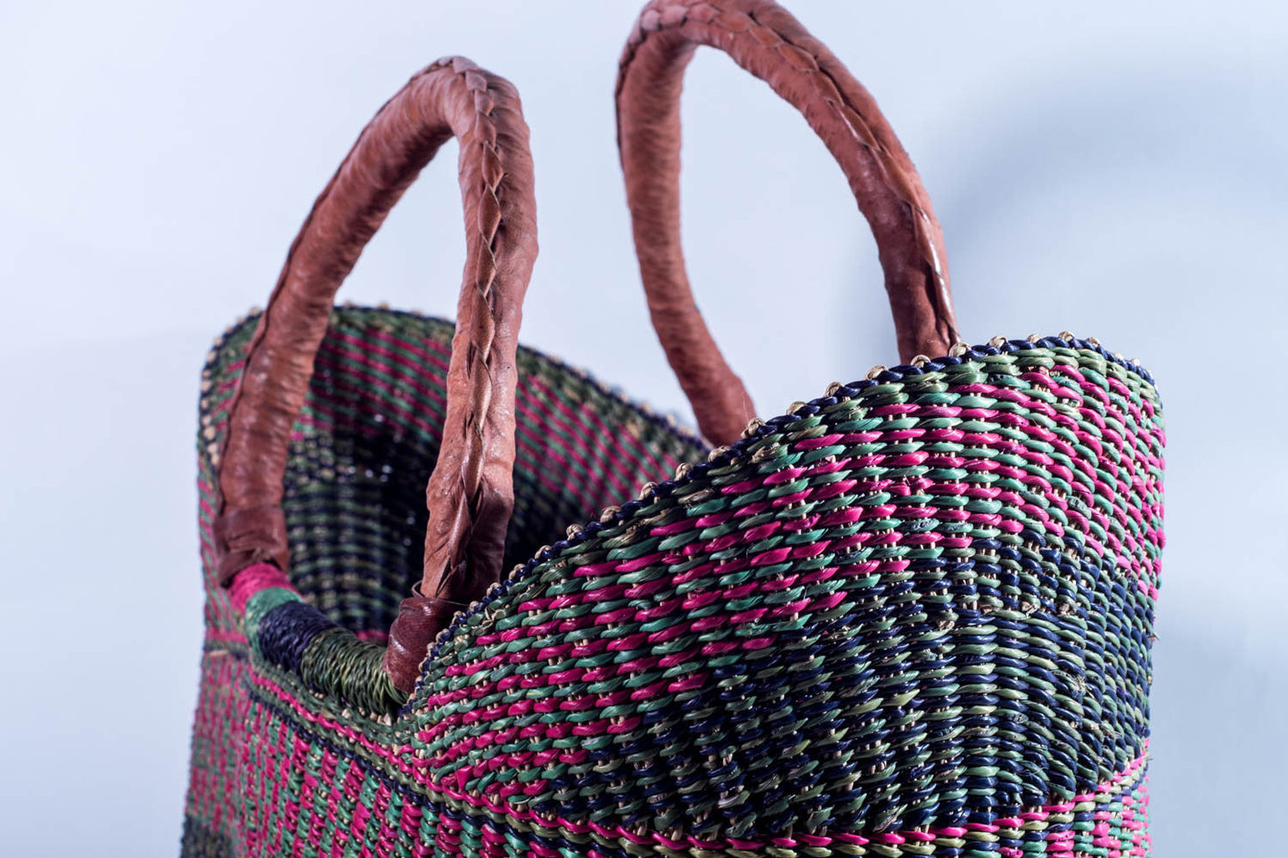 African Bolga Basket for Shopping