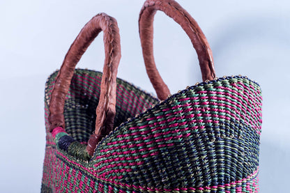 African Bolga Basket for Shopping