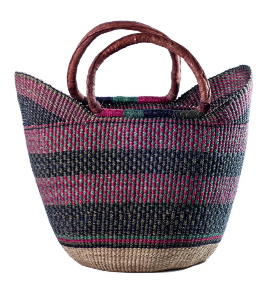 African Bolga Basket for Shopping