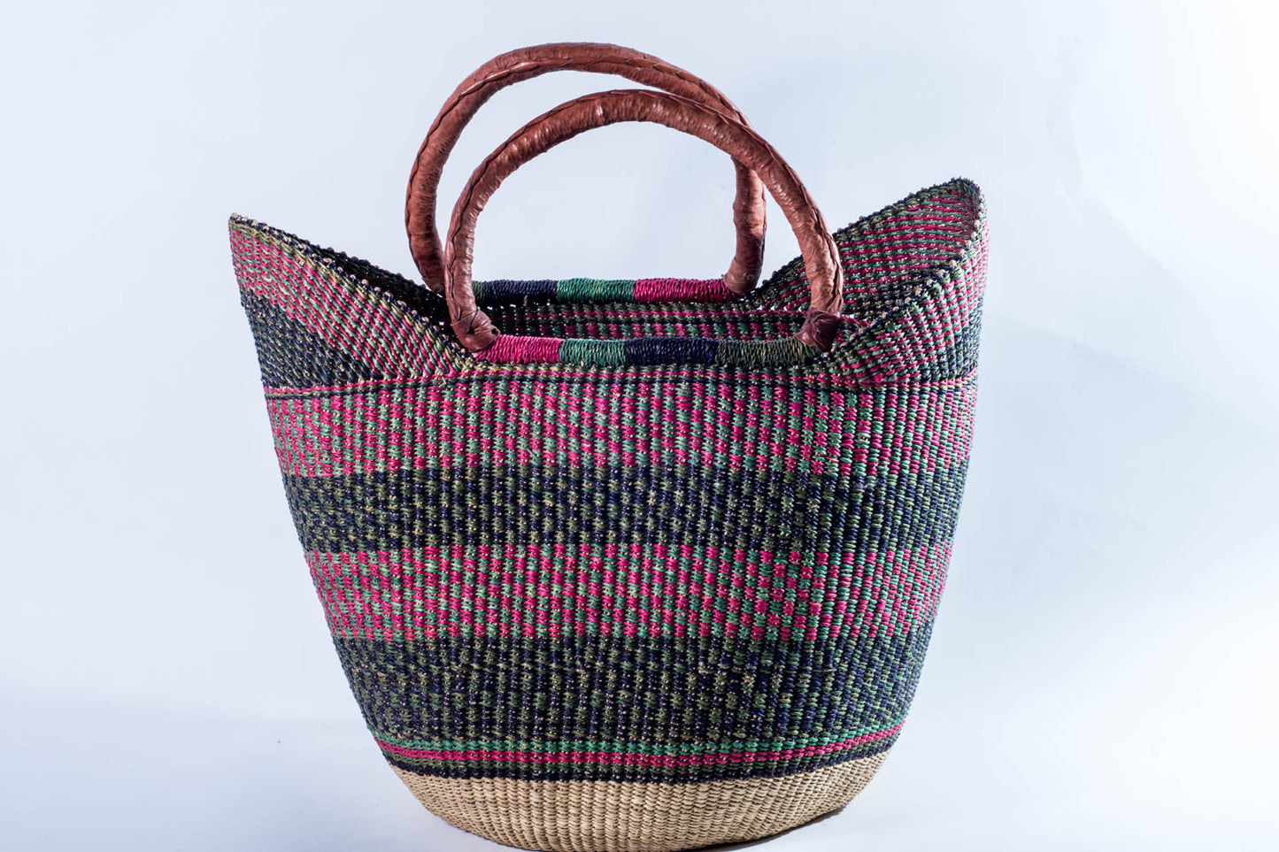 African Bolga Basket for Shopping