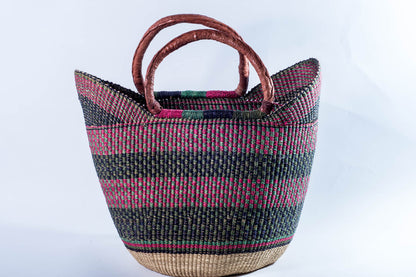 African Bolga Basket for Shopping