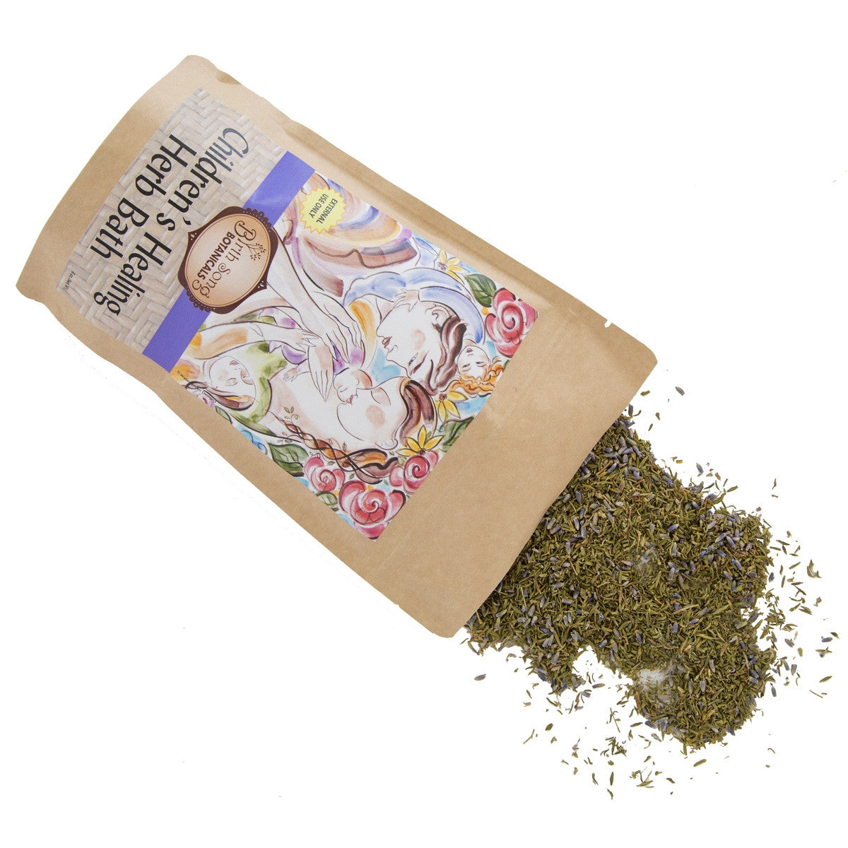 Children's Healing Herb Bath for Lung Congestion