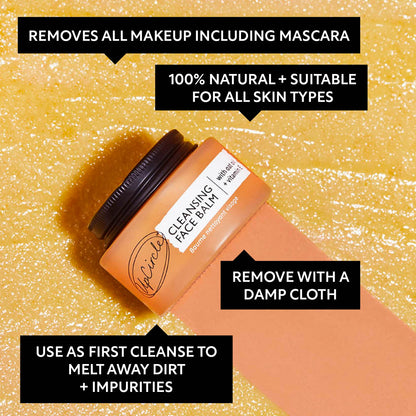 Cleansing Face Balm with Oat Oil + Vitamin E - Travel Size