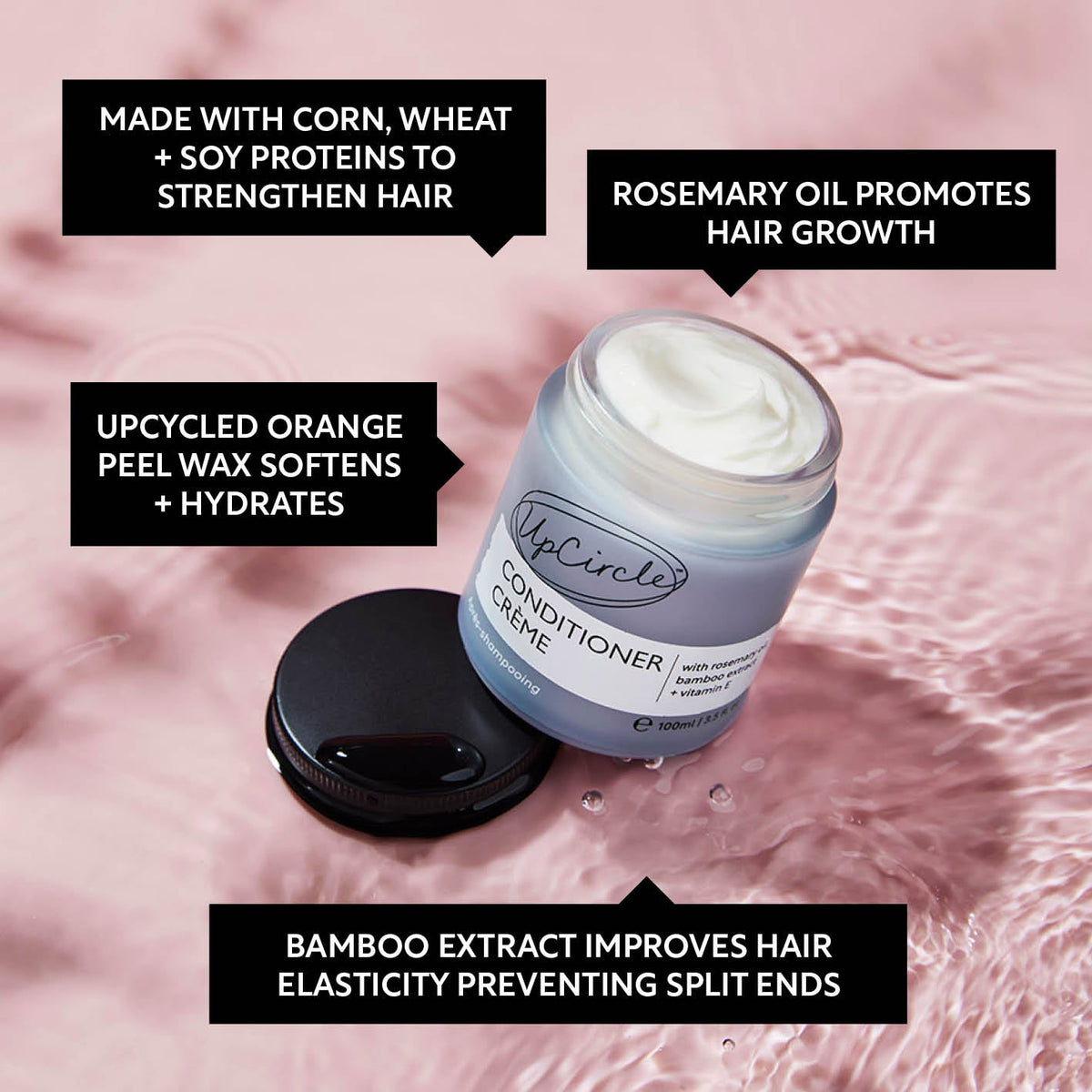 Conditioner Crème with Rosemary Oil + Bamboo Extract