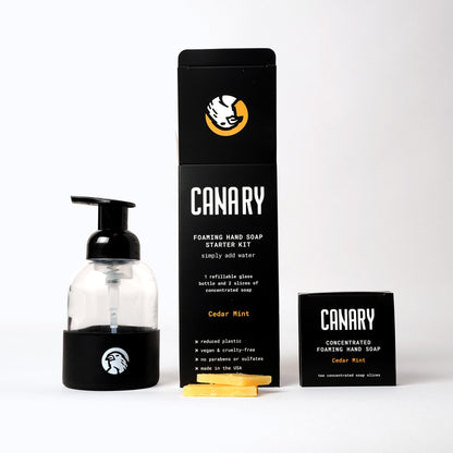 Hand Soap Starter Kit - Bottle & 2 Soap Slices