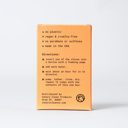 Cedar Mint Concentrated Hand Soap Refill Bars