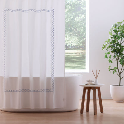 Savoy  Cotton Shower Curtain