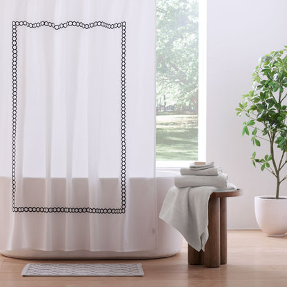 Savoy  Cotton Shower Curtain