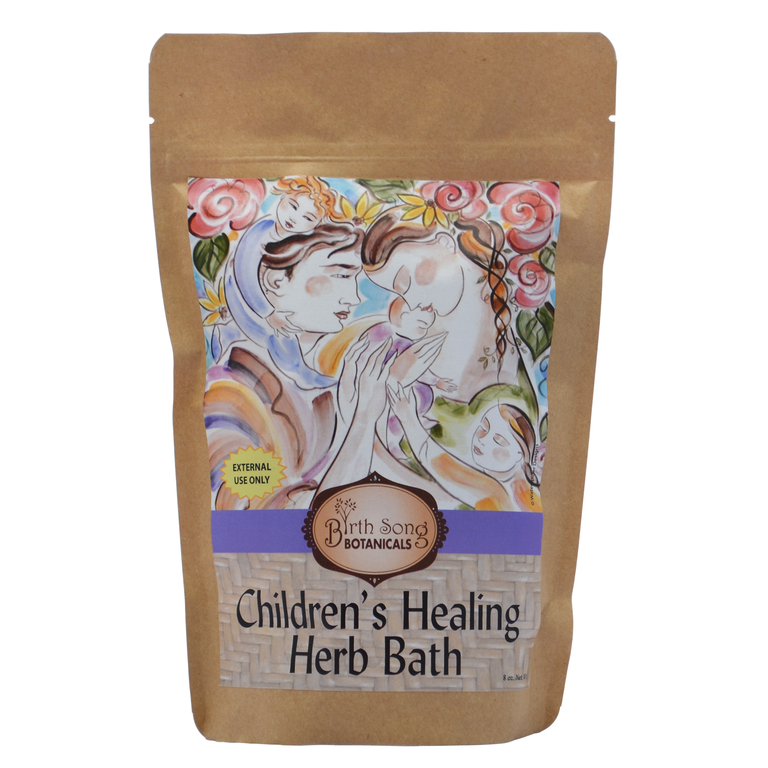 Children's Healing Herb Bath for Lung Congestion