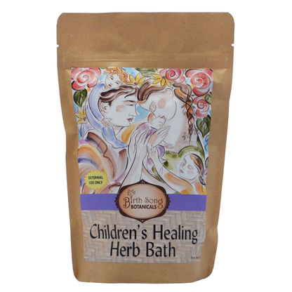Children's Healing Herb Bath for Lung Congestion