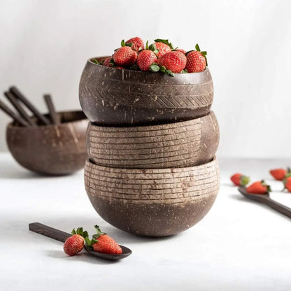 Classic Coconut Bowl & Spoon