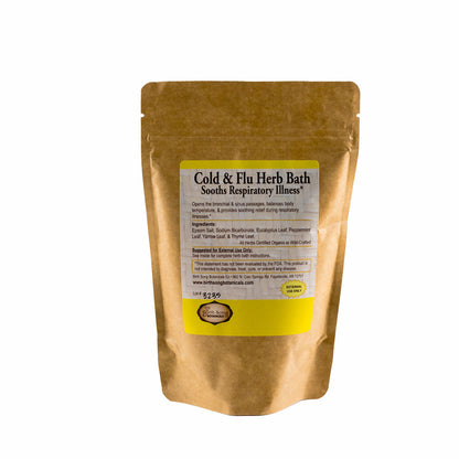 Cold and Flu Herbal Bath
