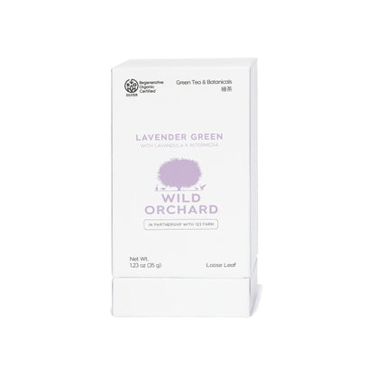 Green Tea Blend: Lavender Green - Organic Loose Leaf