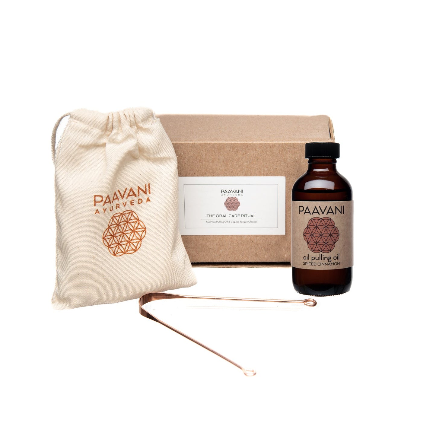 Cinnamon Oral Care Ritual: Ayurvedic Oil Pulling & Tongue Cleaning