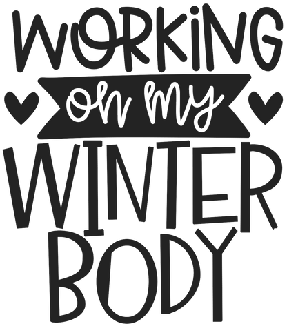 Humorous Winter Laser Engraved Mason Jar Sleeves