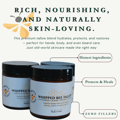 Whipped Bee Tallow Lotion