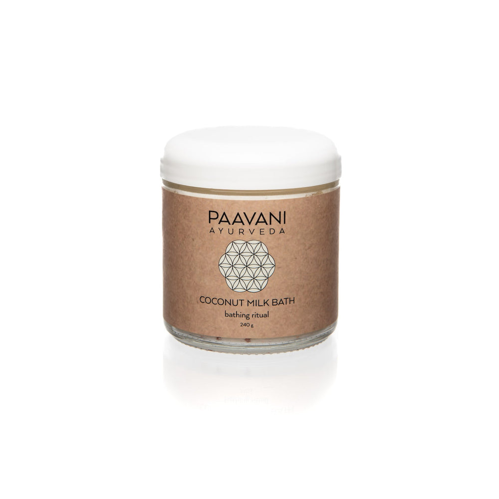 Coconut Milk Bath: Ayurvedic Herbal Soaking Ritual for Skin & Spirit