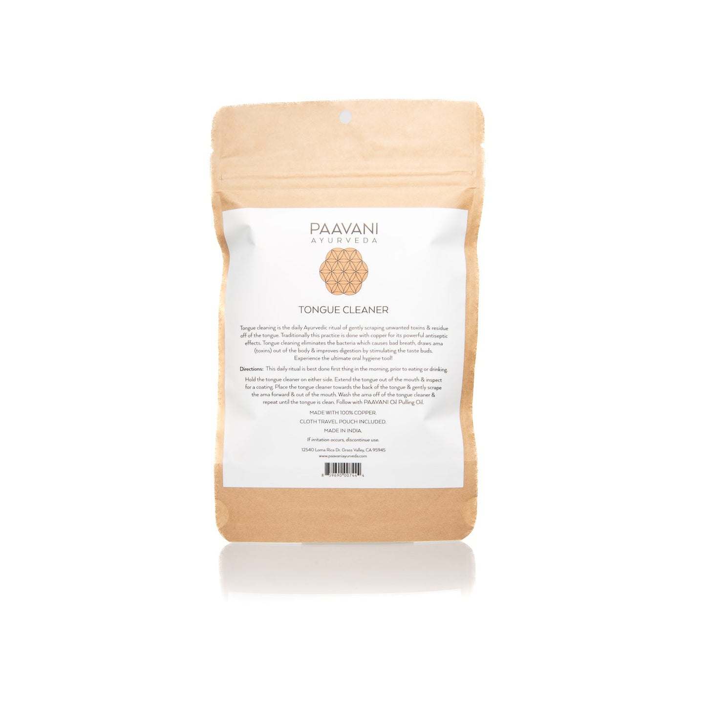 Copper Tongue Cleaner: Ayurvedic Tongue Scraping Tool