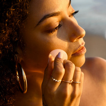 Rose Quartz Facial Tool | Ayurvedic Massage Stone