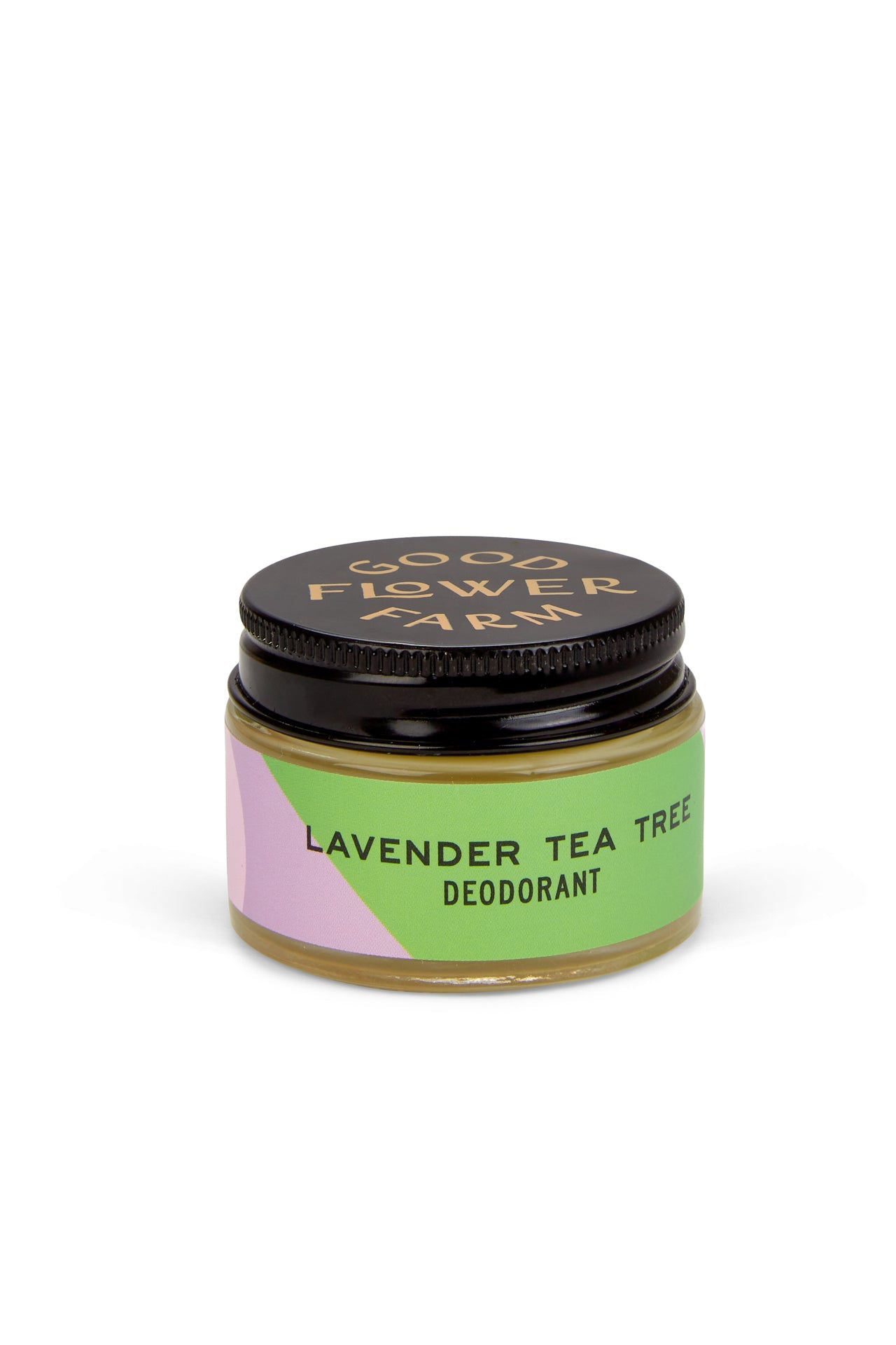 Lavender Tea Tree Deodorant Jar w/ Bamboo Applicator