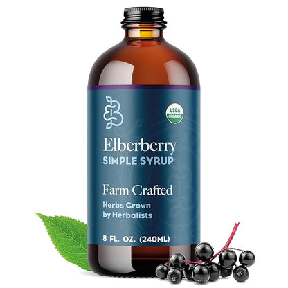 Elderberry Simple Syrup